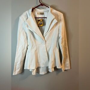 White blazer